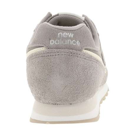 Baskets taupe à talon plat avec un patch de la marque à la languette - Image 6