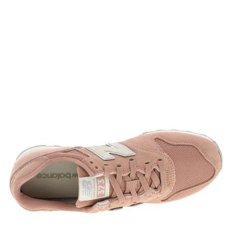 Baskets rose à talon plat avec un patch de la marque sur la languette - Image 4