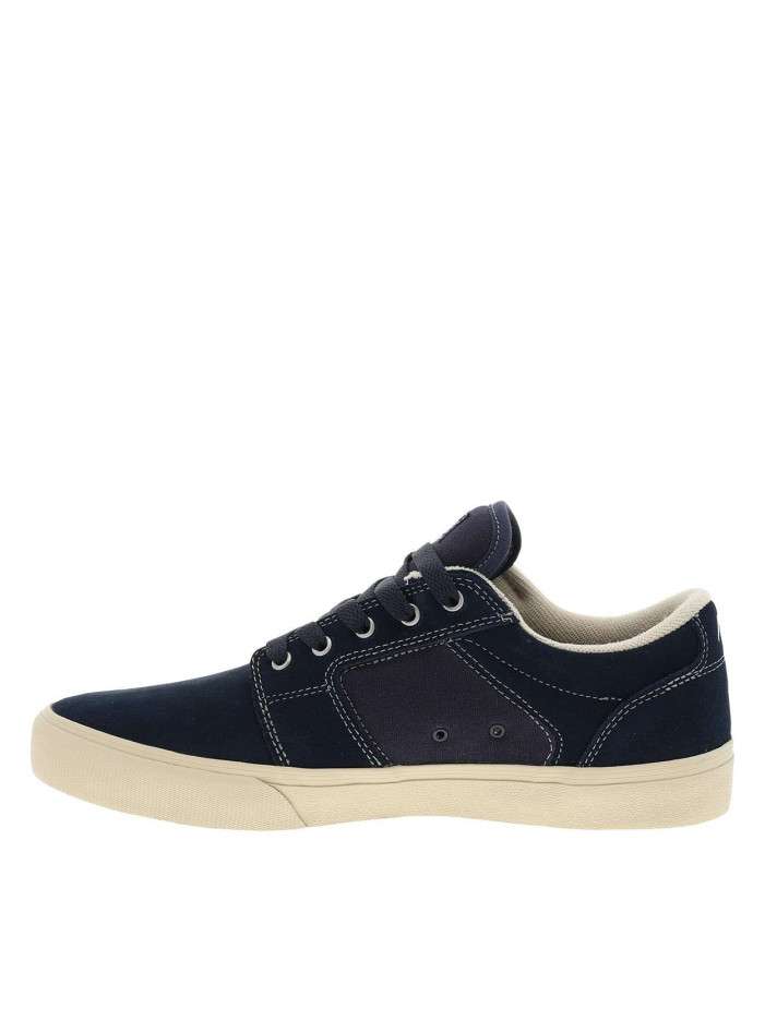 Baskets skate en cuir bleu...