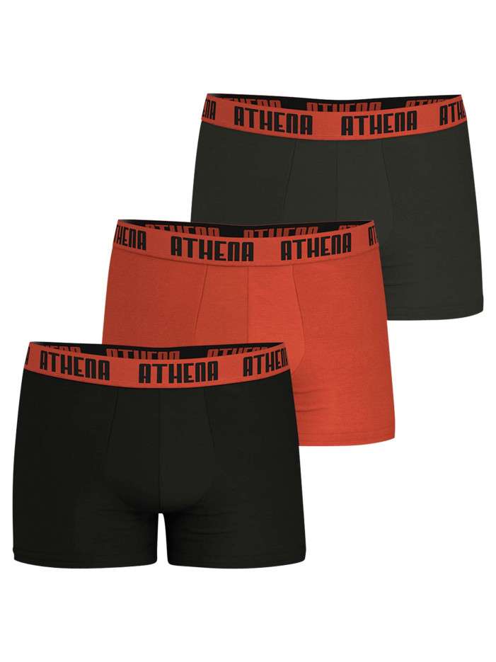 Lot de 3 boxers en coton...