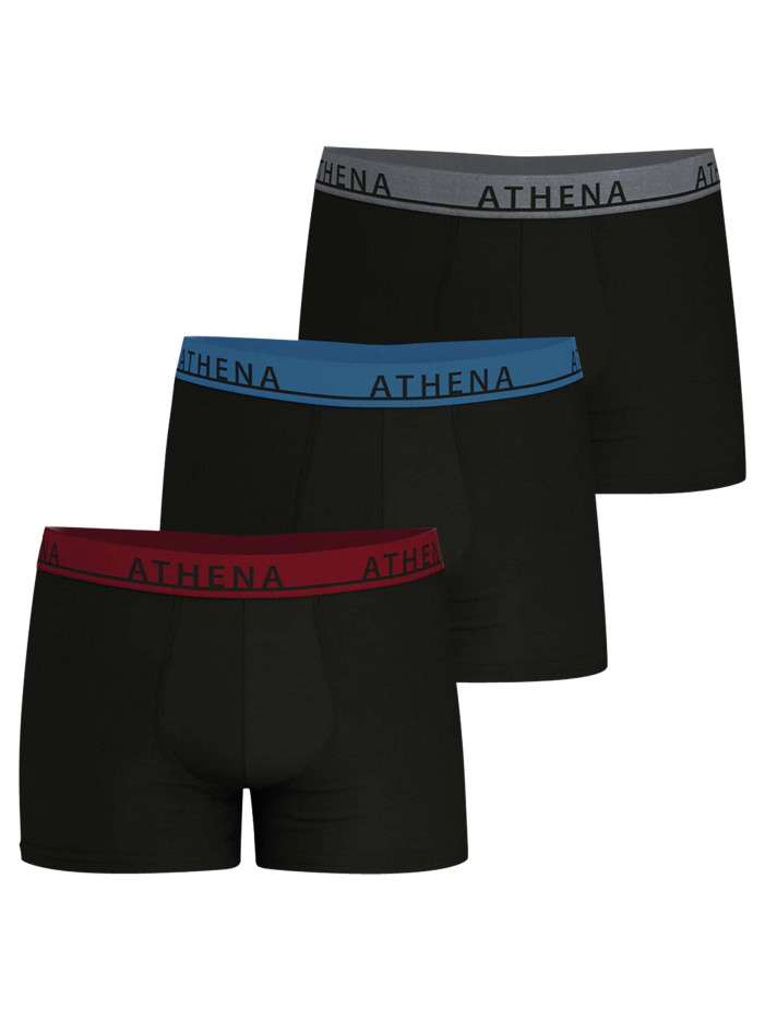Lot de 3 boxers en coton...