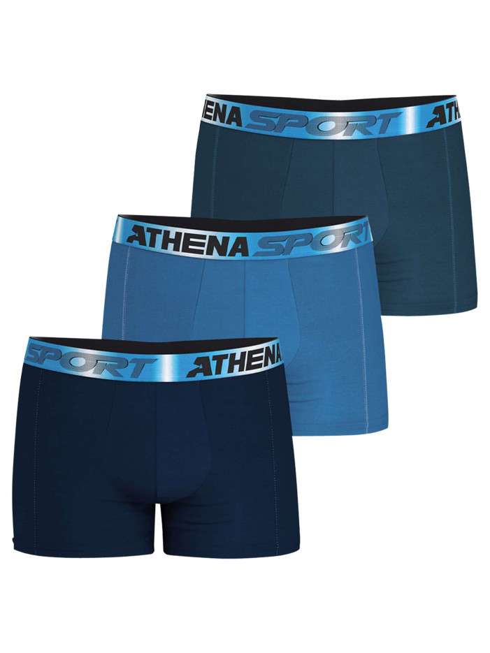 Lot de 3 boxers en coton...