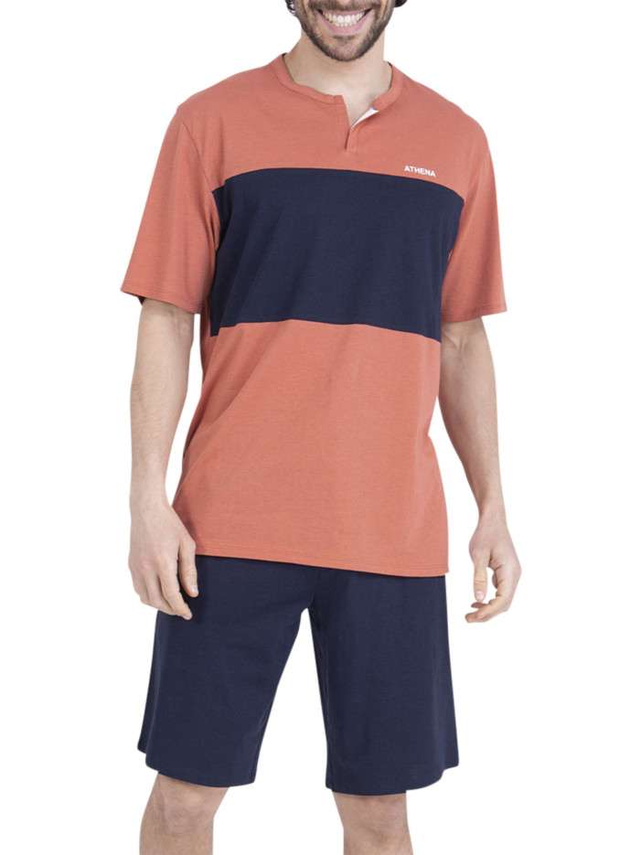 Pyjama court en coton...