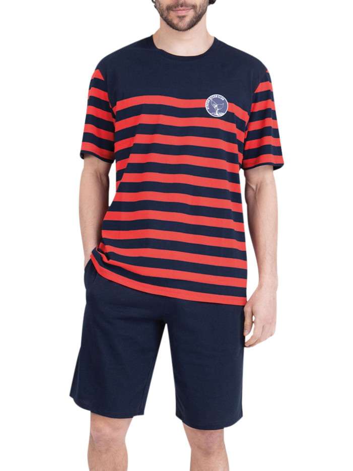 Pyjama court en coton...