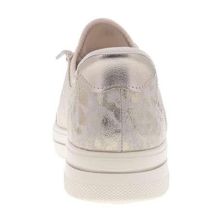 Tennis roses à motif avec un talon plat et des lacets élastiqués - Image 6