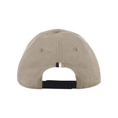 Casquette kaki unie pourvue d'une fermeture à strapback avec logo de la marque - Image 5