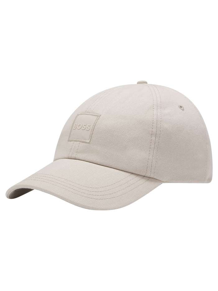 Casquette en coton beige...