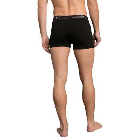 Lot de 2 boxers classiques en coton multicolores unis pourvu du nom de la marque - Image 6