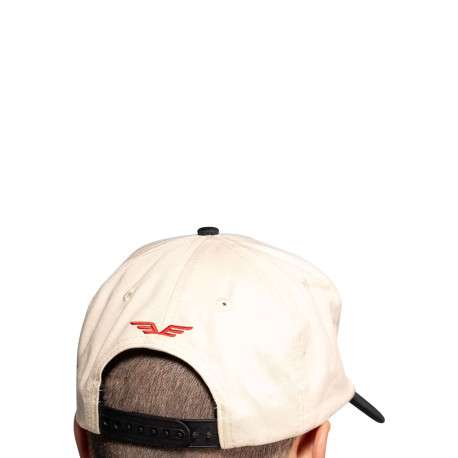Casquette Glendive en coton écrue pourvue de broderies à l'avant - Image 2