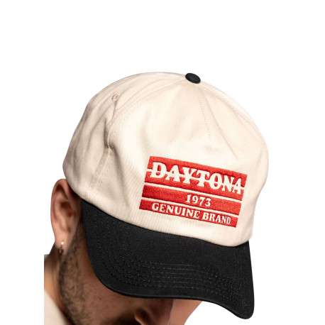Casquette Glendive en coton écrue pourvue de broderies à l'avant - Image 4