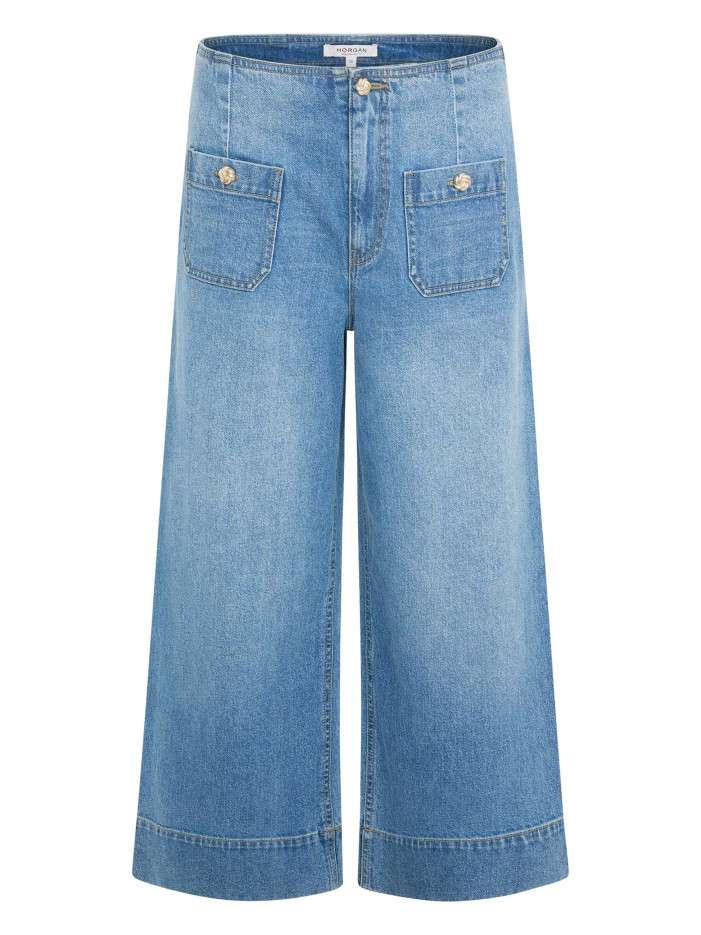 Pantalon en coton stone uni...