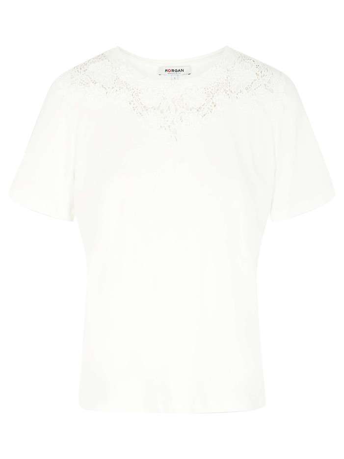 T-shirt en coton mélangé...