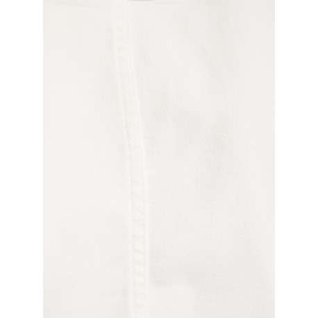 Blouson écru uni pourvu d'une coupe droite et de multiples poches - Image 2