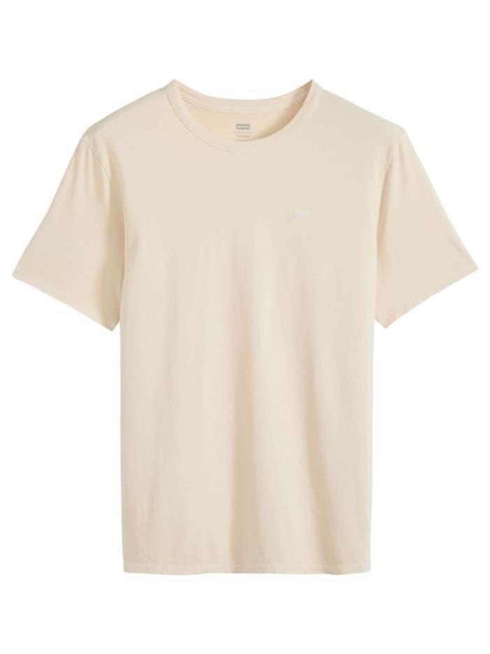 T-shirt en coton jaune uni...