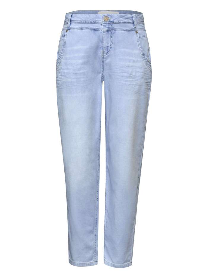 Jean en coton stone uni...