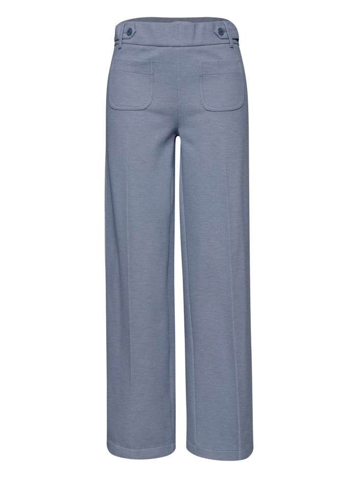 Pantalon chino ciel uni...