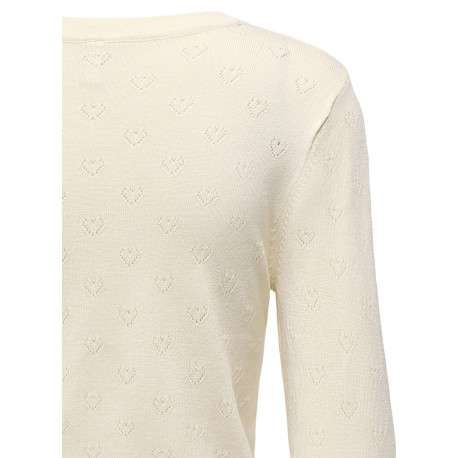 Gilet en coton mélangé beige uni pourvu d'une coupe ajustée et d'un col v - Image 4