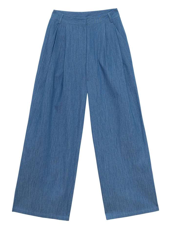 Jean en coton stone uni...