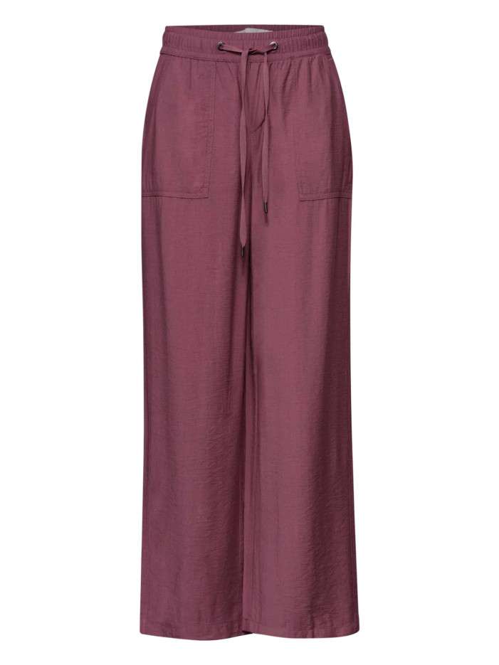 Pantalon Angelika mauve uni...