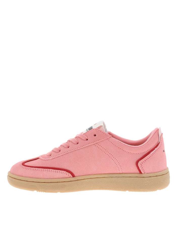 Tennis en cuir roses à...