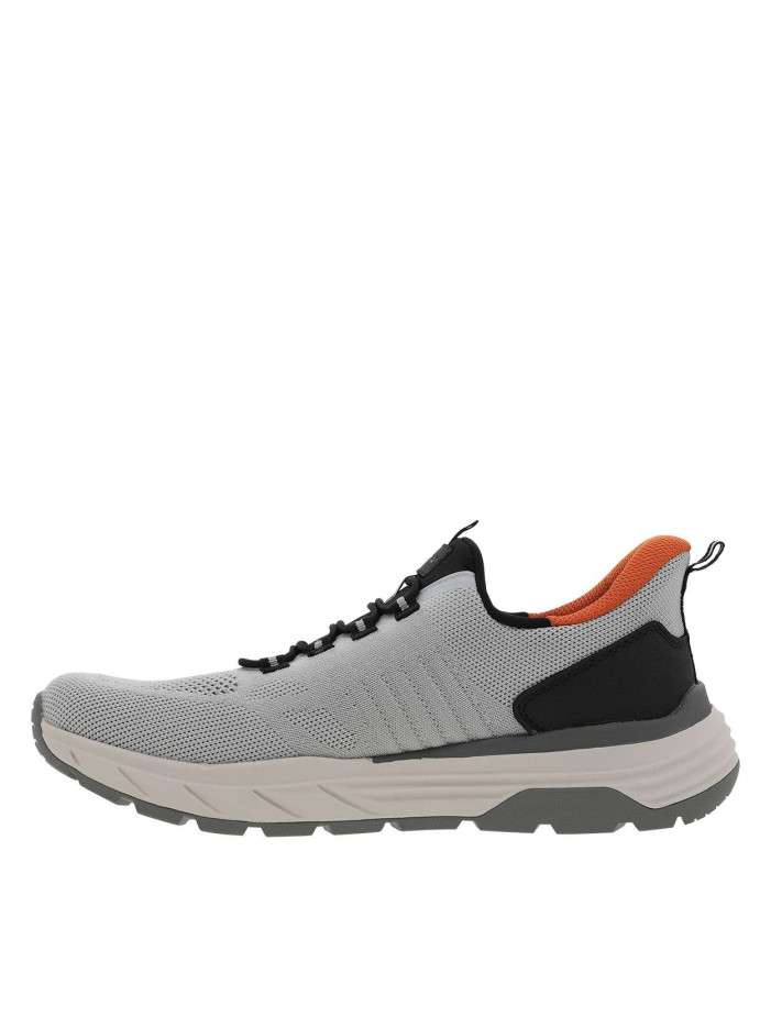 Sneakers grises à talon...