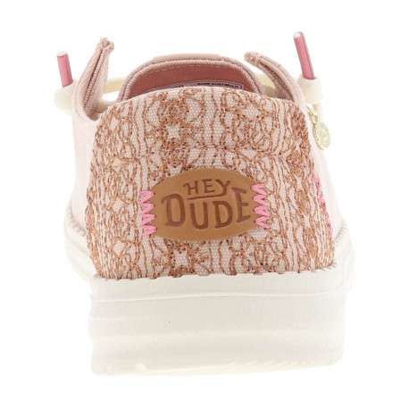 Mocassins roses avec un talon plat et une fermeture à slip-on - Image 8