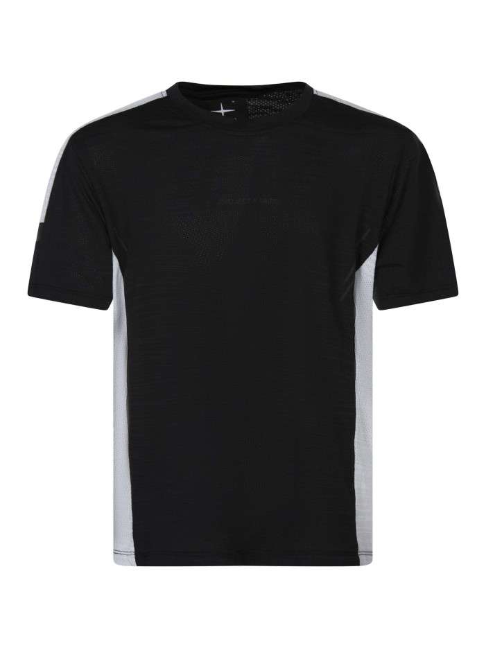 T-shirt technique noir uni...
