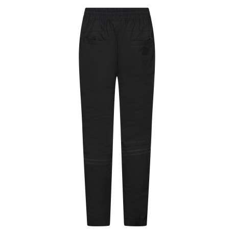Pantalon jogging technique noir uni pourvu d'une coupe slim - Image 2