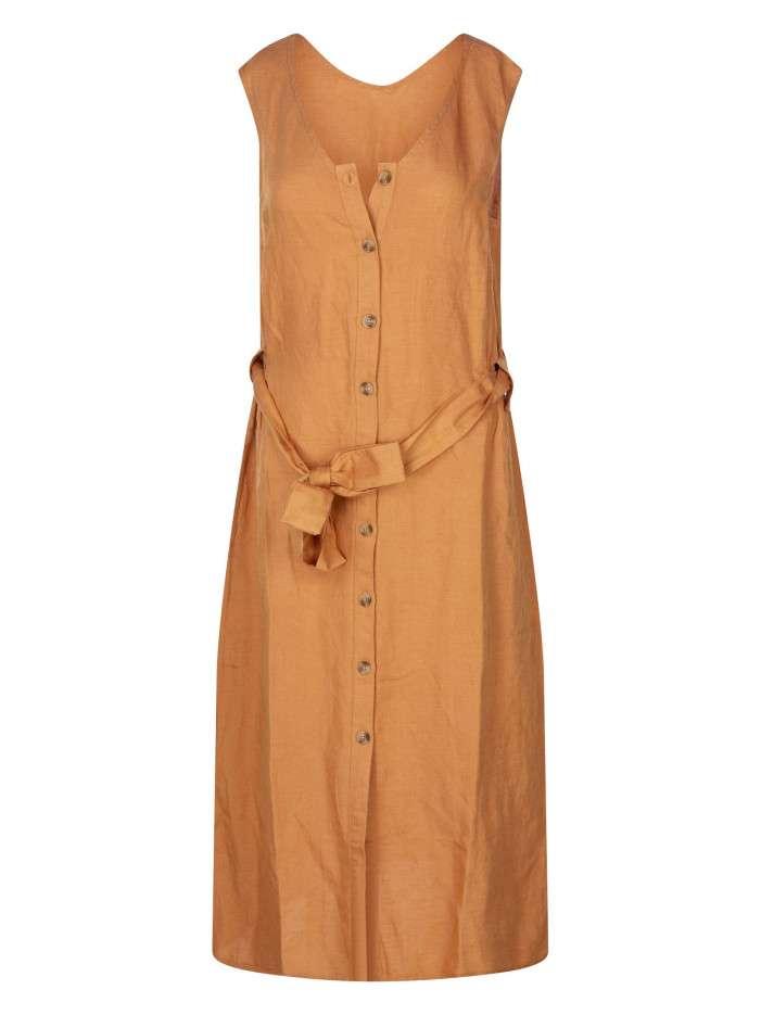 Robe longue brique unie...
