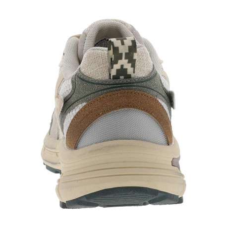 Baskets running beige à semelle plate avec du mesh sur le pourtour - Image 6