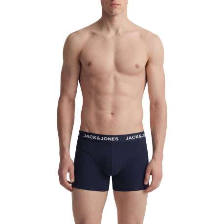 Lot de 3 boxers classiques en coton biologique multicolores à motifs - Image 5