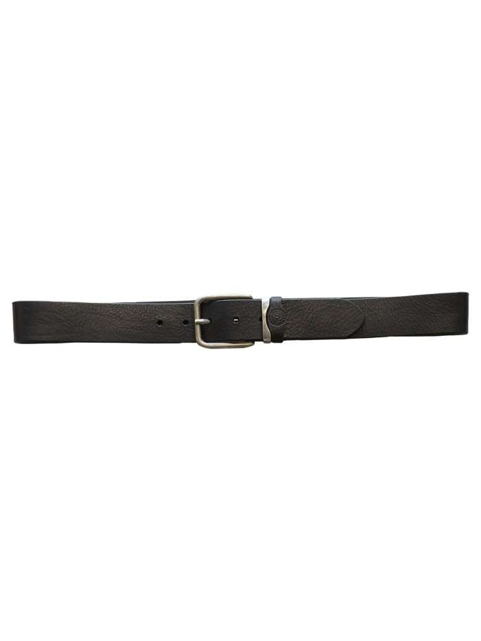 Ceinture en cuir noire unie...