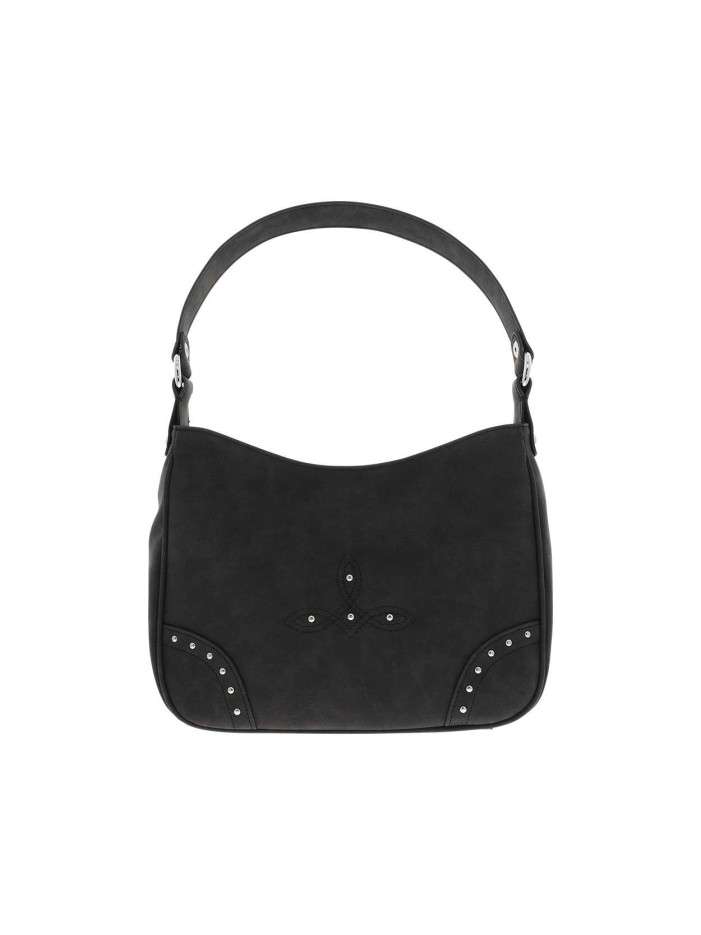 Sac porté épaule noir uni...