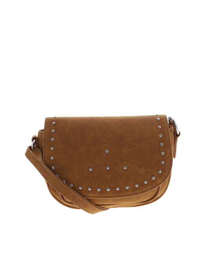 Sac bandouliere camel uni...