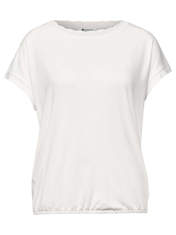 T-shirt Milano blanc uni...