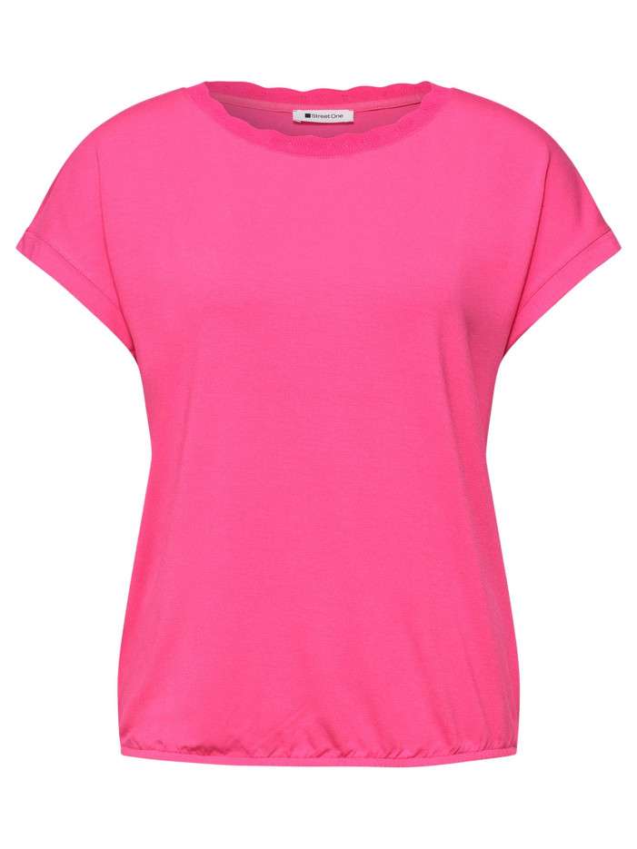 T-shirt Milano fuchsia uni...