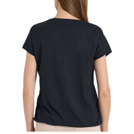 T-shirt sapin uni avec coupe droite et des manches courtes élastiquées - Image 4