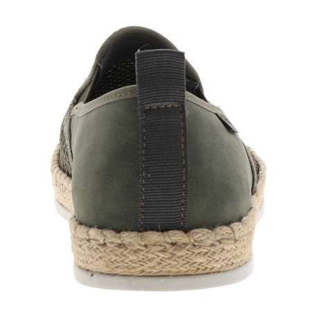 Baskets en toile basses homme vert - Image 6