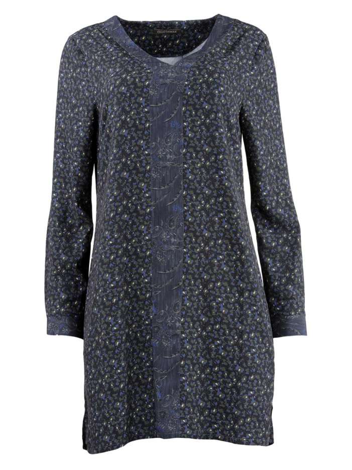 Robe BIRD kaki rayures...