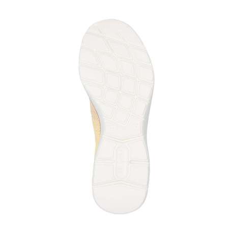 Baskets running jaune à talon plat avec une fermeture slip-on - Image 5