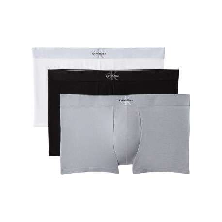 Lot de 3 boxers en coton multicolores pourvus d'une ceinture élastiquée