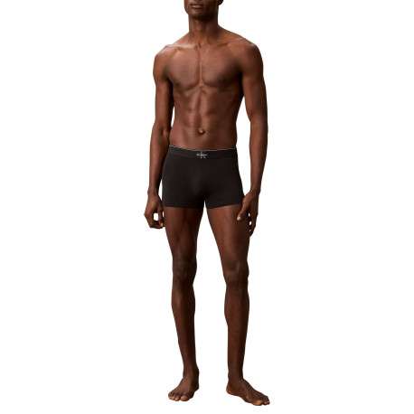 Lot de 3 boxers en coton multicolores pourvus d'une ceinture élastiquée - Image 2