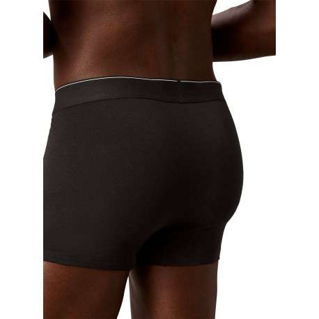 Lot de 3 boxers en coton multicolores pourvus d'une ceinture élastiquée - Image 5