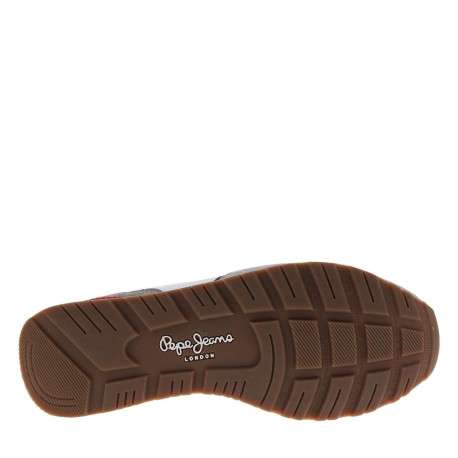Baskets running en cuir blanches avec un talon plat et des lacets - Image 5