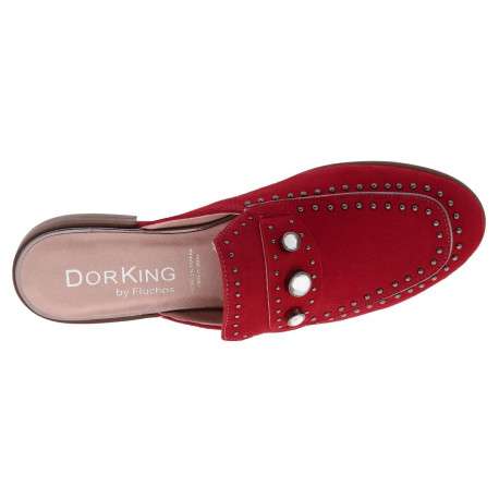 Mules femme rouge - Image 5