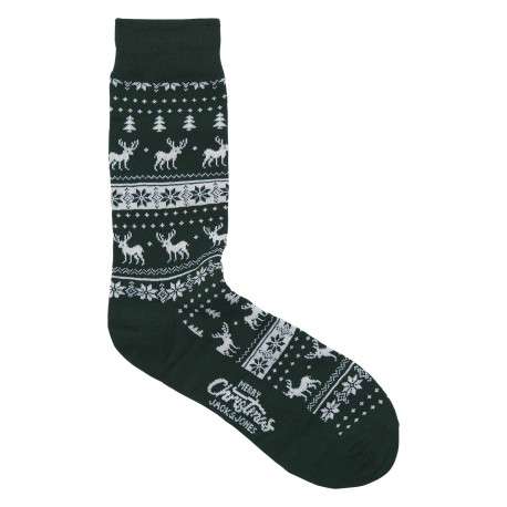 Lot de 3 paires de chaussettes hautes multicolores avec une coupe haute à motifs - Image 4