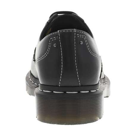 Derbies 1461 Gothic Americana en cuir noires à talon plat et à lacets plats - Image 6