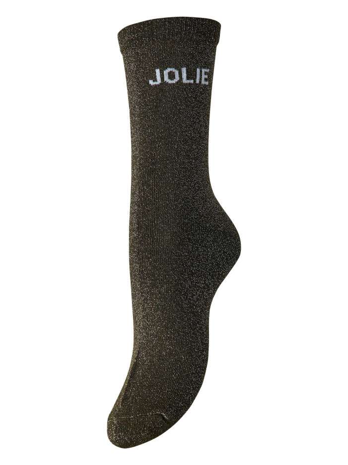 Chaussettes hautes vertes à...