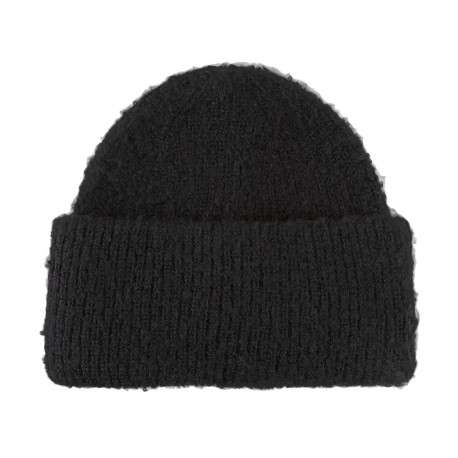 Bonnet à revers noir