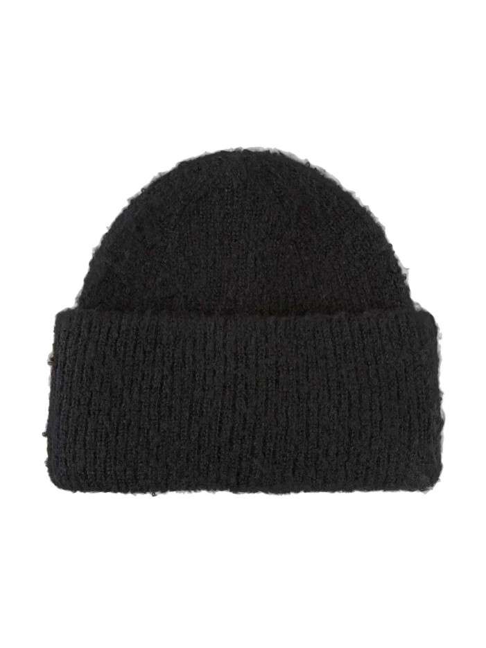 Bonnet à revers noir